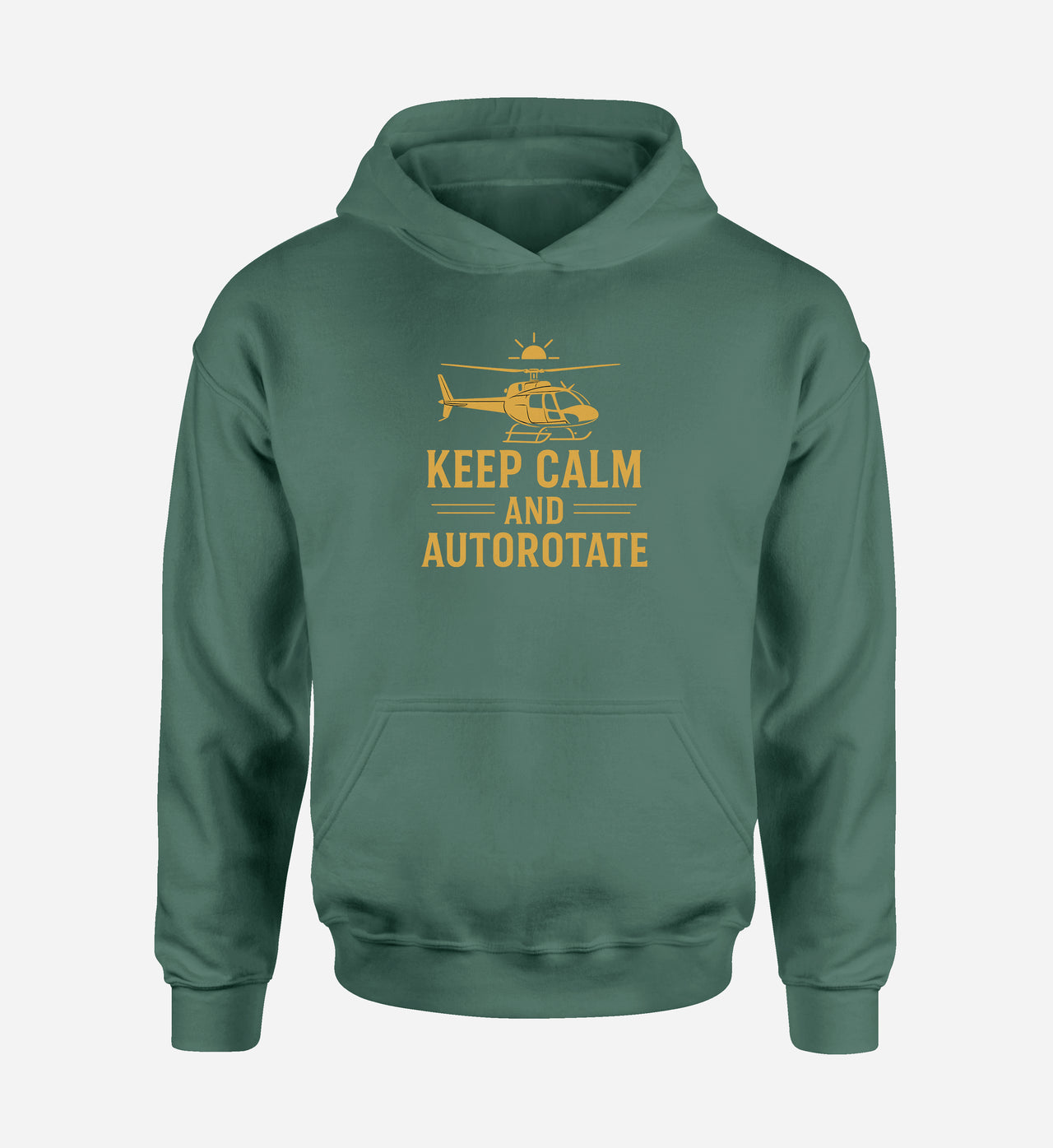 Keep Calm and Autorotate Designed Hoodies