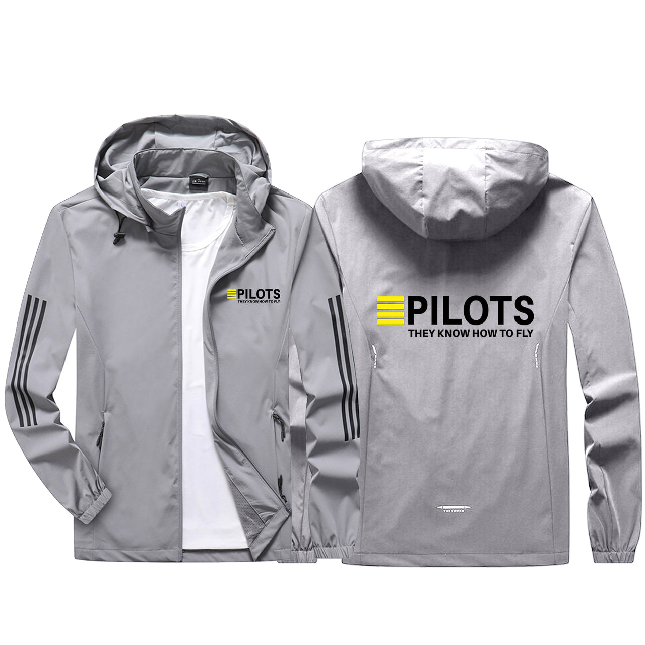 Pilots They Know How To Fly Sport & Running Jackets