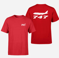 Thumbnail for Boeing 747 - Queen of the Skies Designed Double-Side T-Shirts