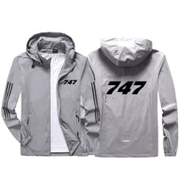 Thumbnail for 747 Flat Text Sport & Running Jackets