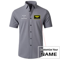 Thumbnail for Custom Name & LOGO with Special Badge Design Super Quality Short Sleeve Shirts