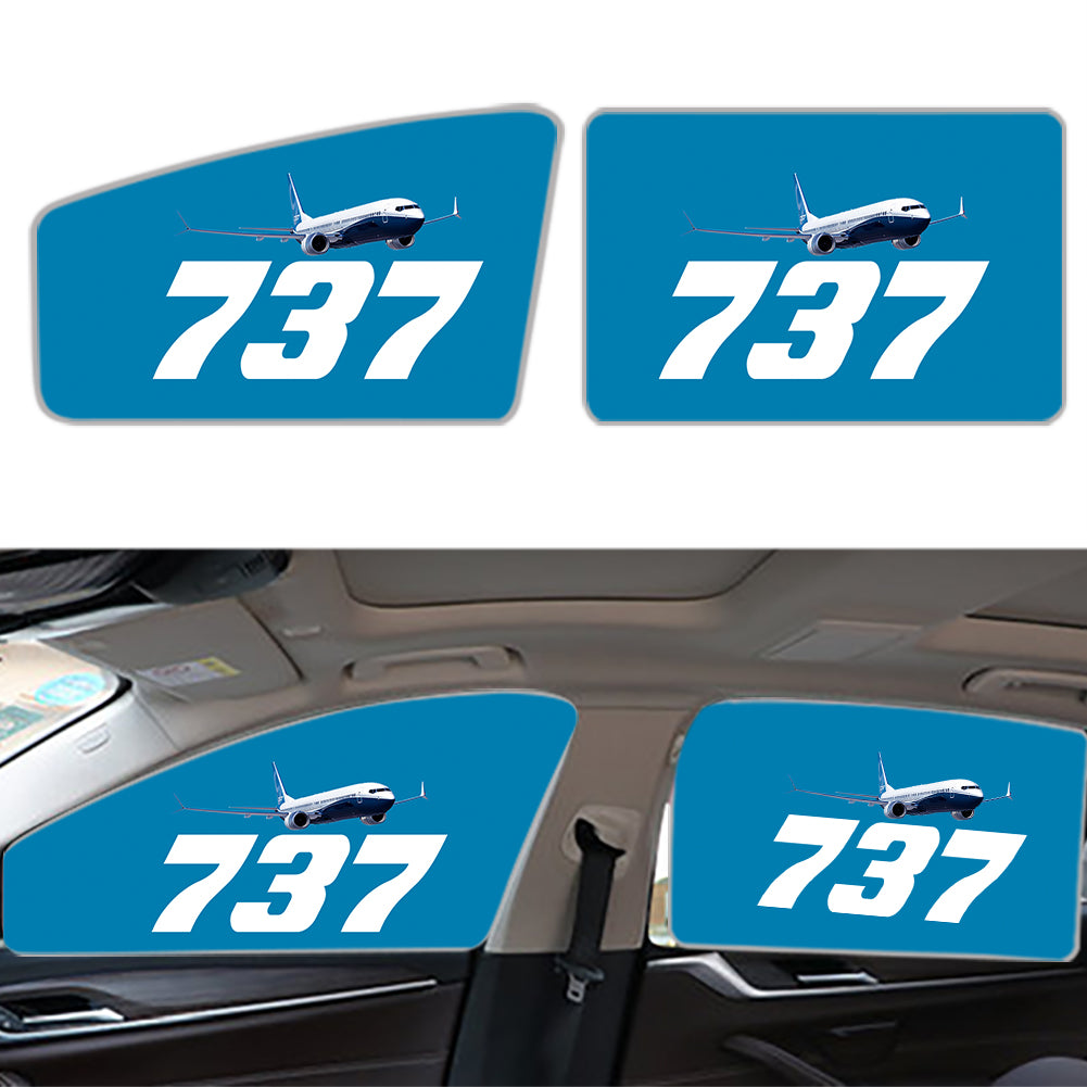 Super Boeing 737-800 Designed Car Sun Shade (Side window)