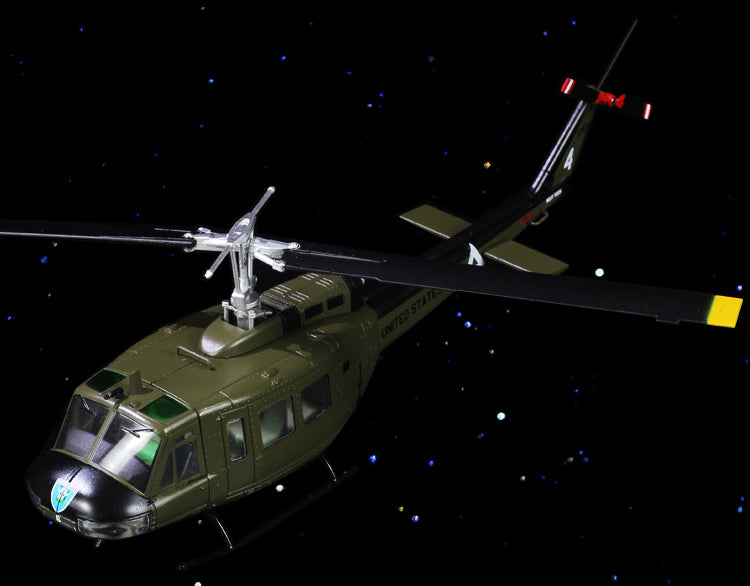 1/48 US Army Bell UH-1H Huey Utility Helicopter Iroquois Finished Alloy Military Aircraft Model