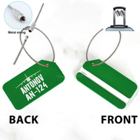 Thumbnail for Antonov AN-124 & Plane Designed Fashion Metal Luggage Tags
