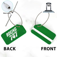 Thumbnail for Amazing Boeing 747 Designed Fashion Metal Luggage Tags