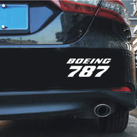 Thumbnail for Boeing 787 & Text Designed Car Sticker