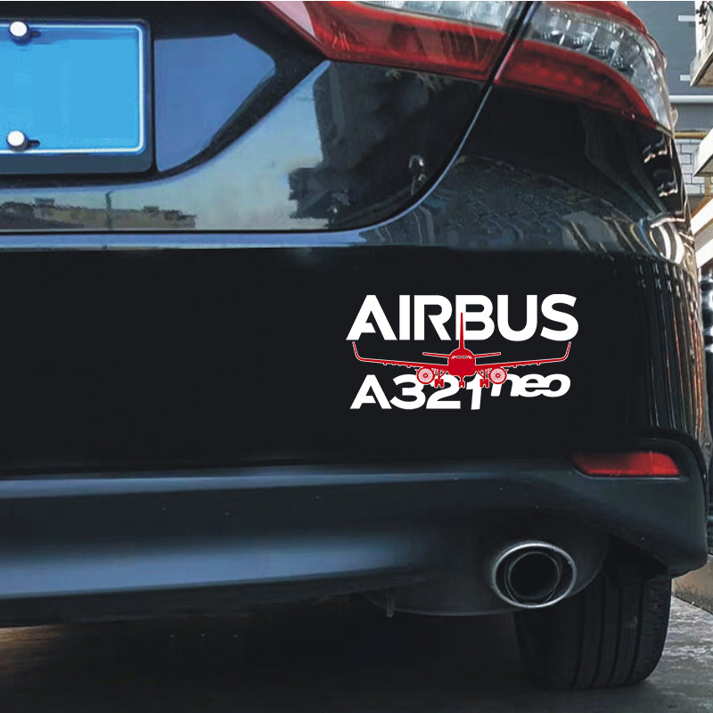 Amazing Airbus A321neo Designed Car Sticker