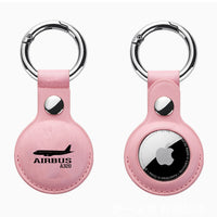 Thumbnail for Airbus A320 Printed Design Airtags Leather Cases