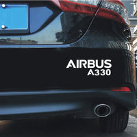 Thumbnail for Airbus A330 & Text Designed Car Sticker