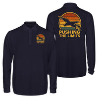 Thumbnail for Pushing The Limits Retro Designed Long Sleeve Polo T-Shirts (Double-Side)