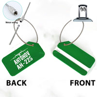 Thumbnail for Antonov AN-225 & Plane Designed Fashion Metal Luggage Tags