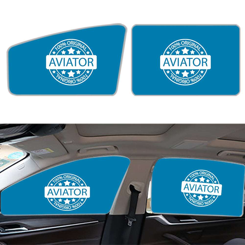100 Original Aviator Designed Car Sun Shade (Side window)