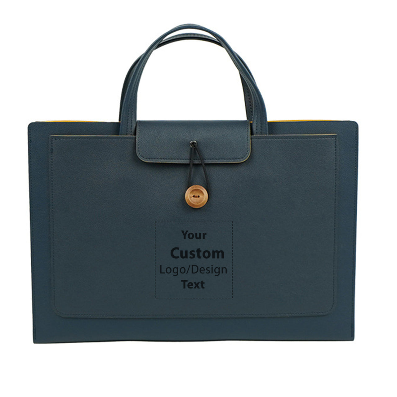 Your Custom Design & Image & Logo & Text Design Lightweight Laptop Bag Large Capacity Business Bag