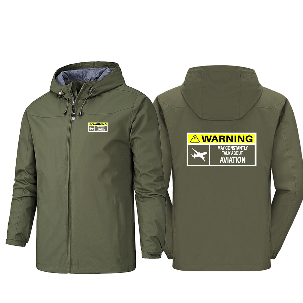 Warning May Constantly Talk About Aviation Designed Rain Jackets & Windbreakers