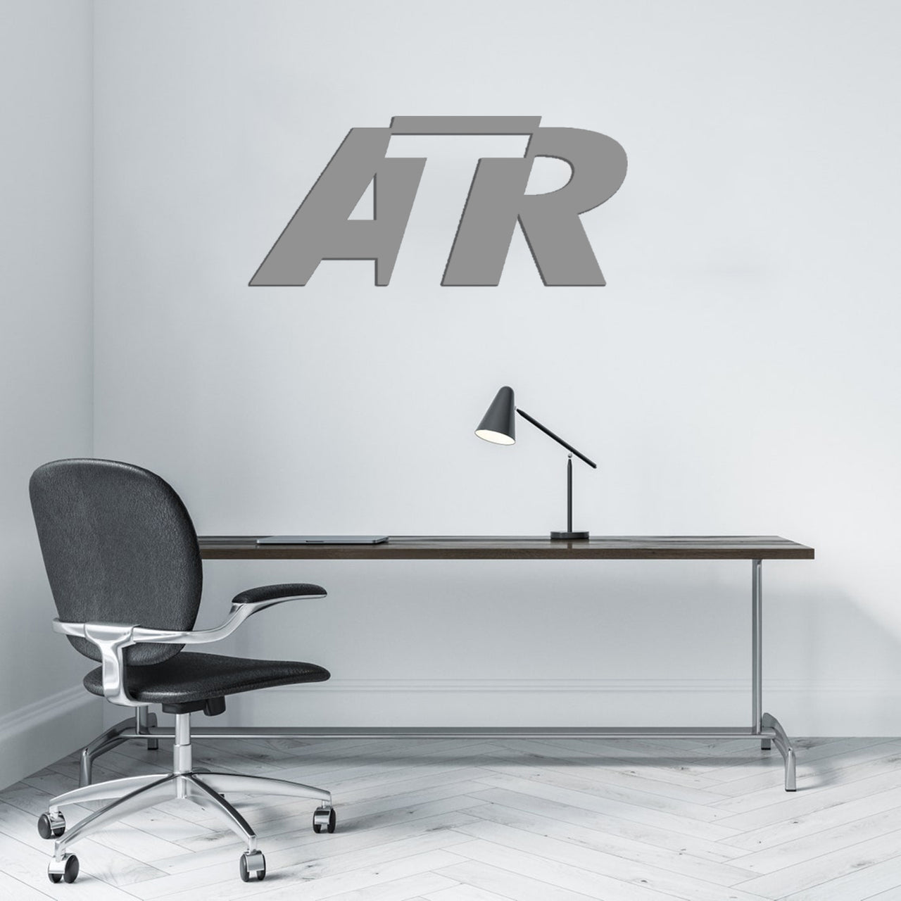 ATR & Text Designed Wall Metal Signs
