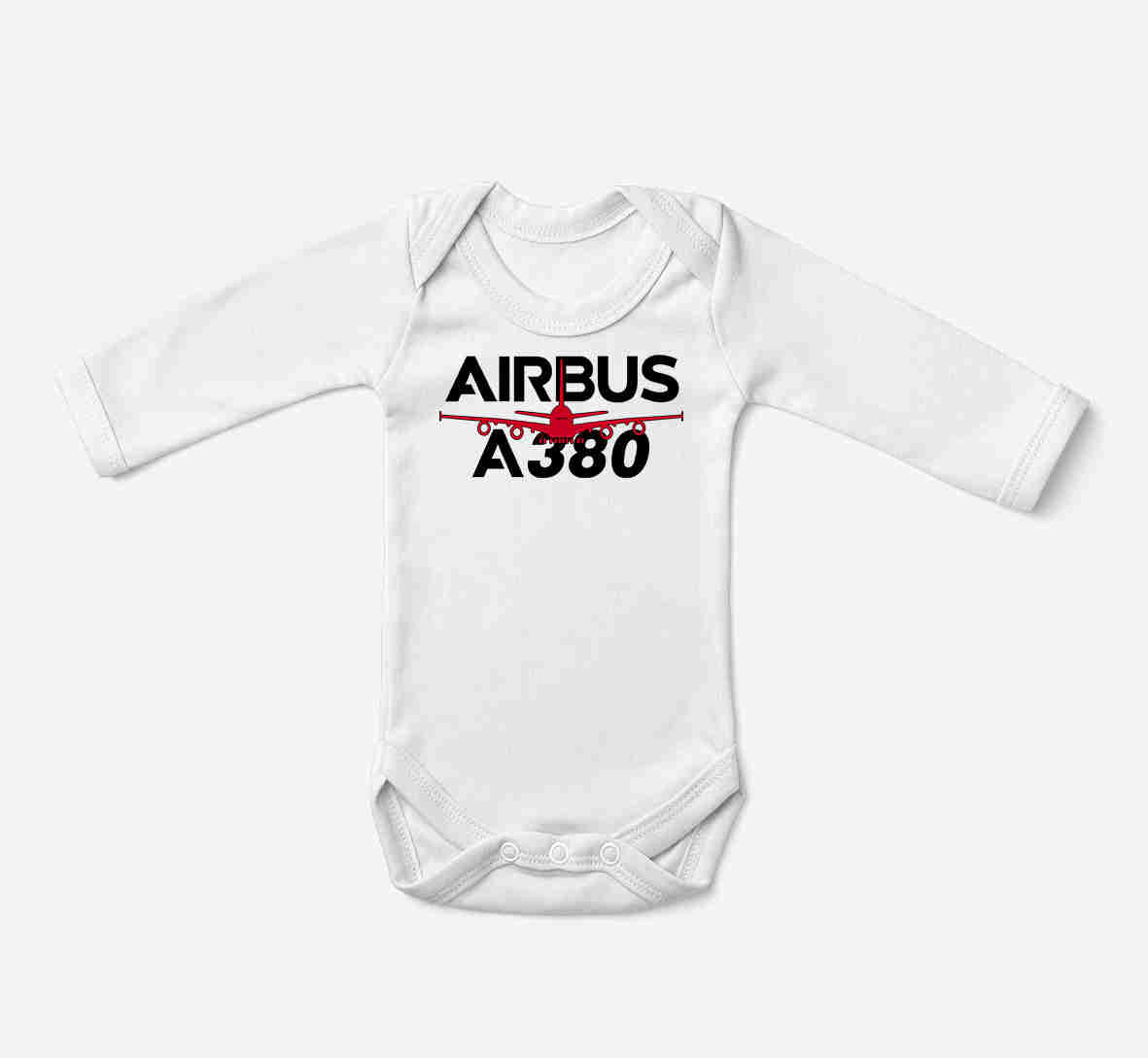 Amazing Airbus A380 Designed Baby Bodysuits