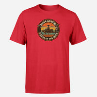 Thumbnail for Retro Apache AH-64 Design Super Quality T-Shirts