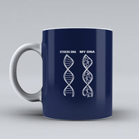 Thumbnail for Aviation DNA Designed Ceramic White Mugs