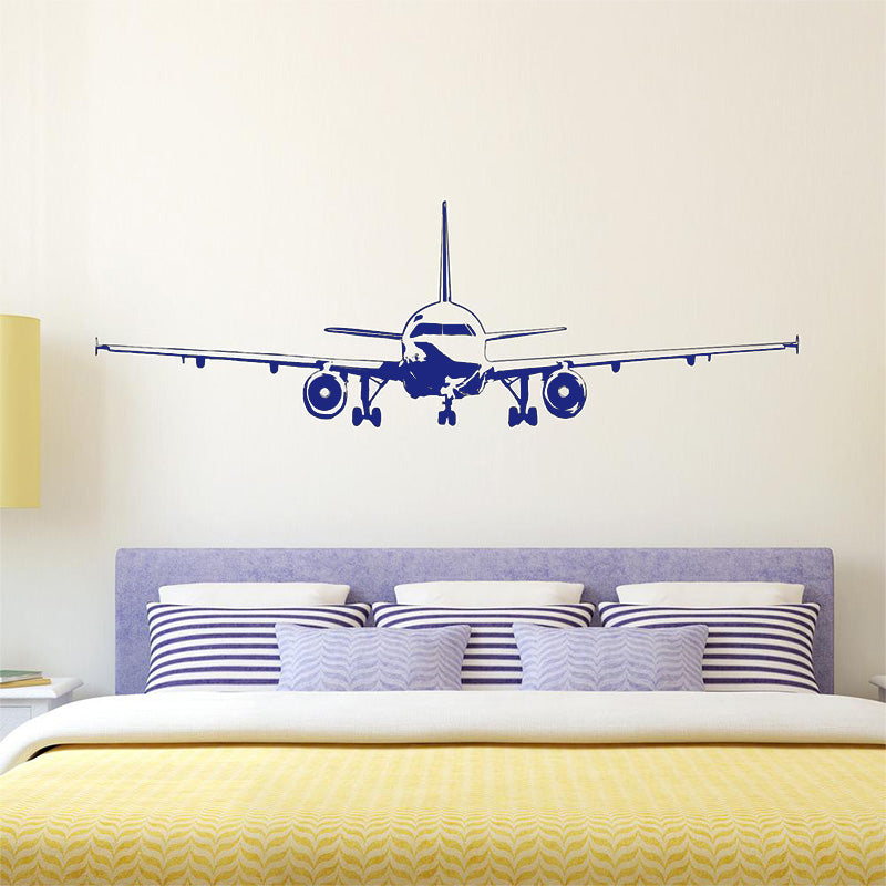 Face to Face with Airbus A320 Designed Wall Sticker