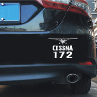 Thumbnail for Cessna 172 & Plane Designed Car Sticker