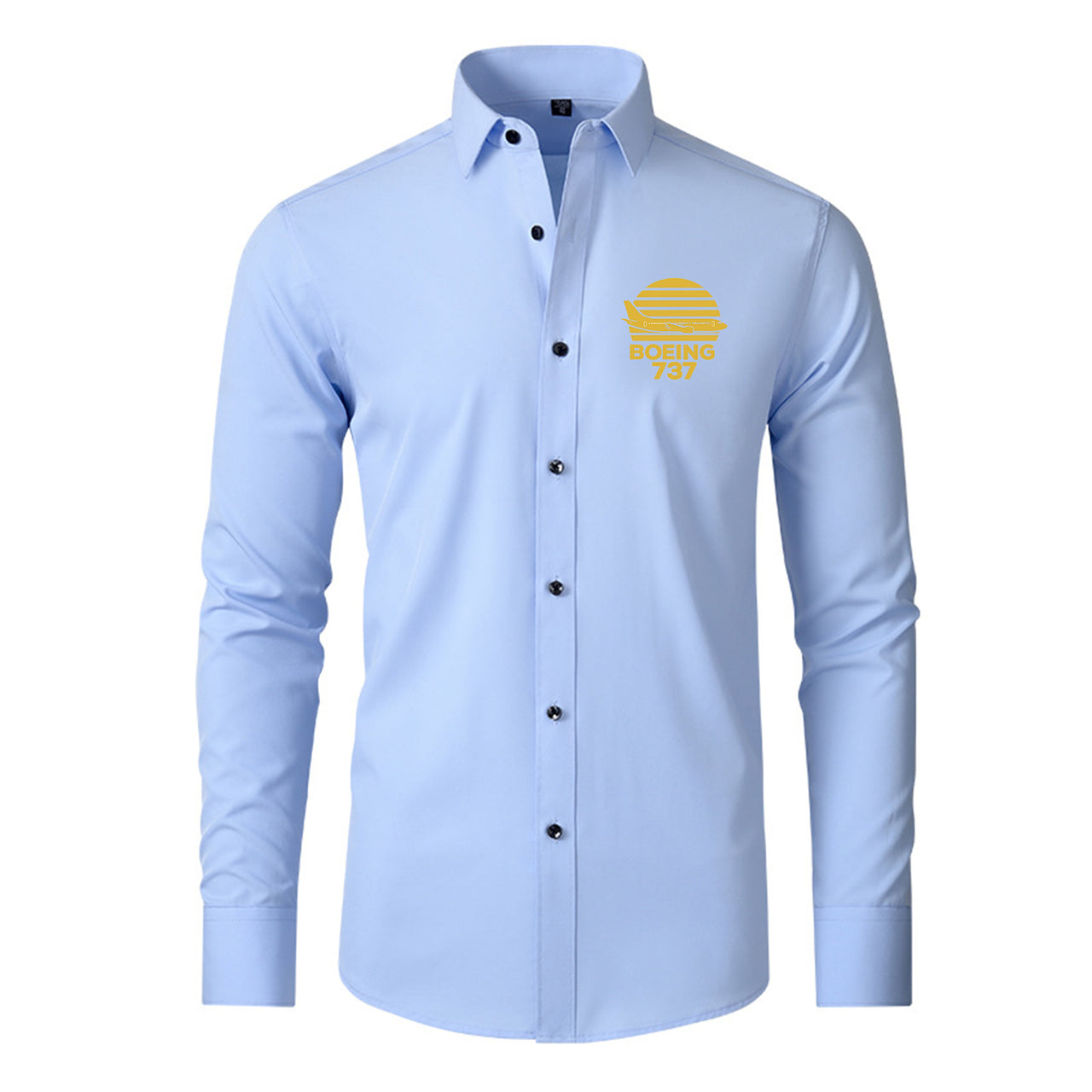 Retro Boeing 737 Designed Long Sleeve Shirts