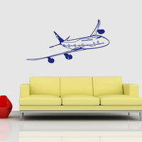 Thumbnail for Cruising Beautiful Boeing 747 Designed Wall Sticker