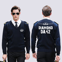 Thumbnail for Diamond DA42 & Plane Designed Wool Pilot Sweaters