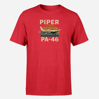 Thumbnail for Retro Piper PA-46 Design Super Quality T-Shirts