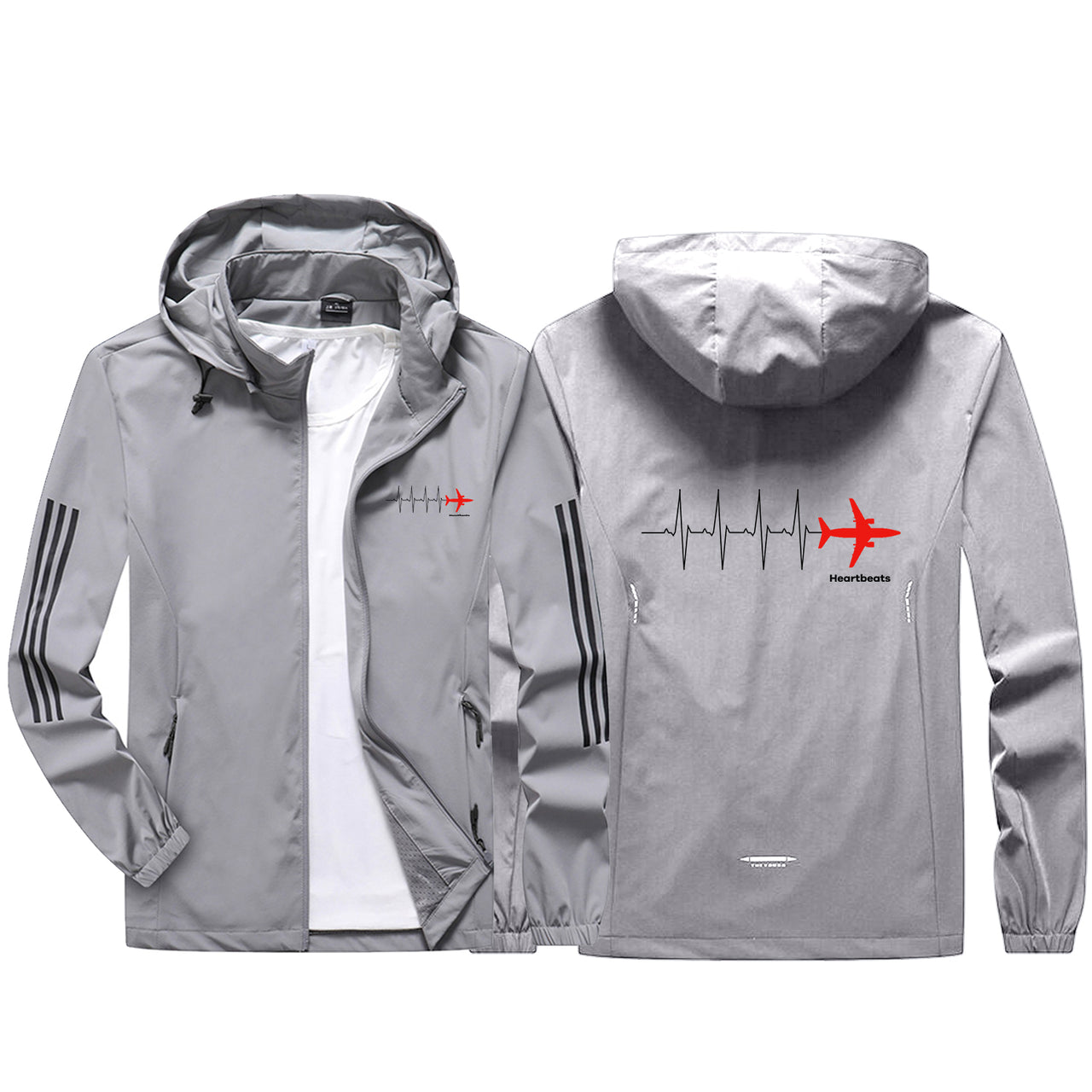 Aviation Heartbeats Sport & Running Jackets