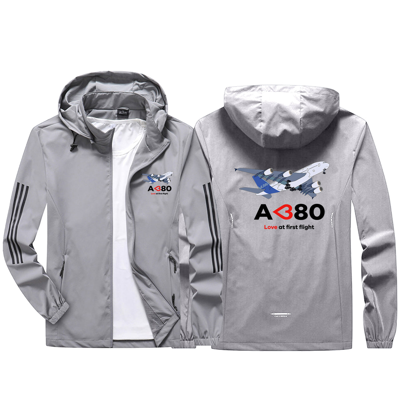 Airbus A380 Love at first flight Sport & Running Jackets