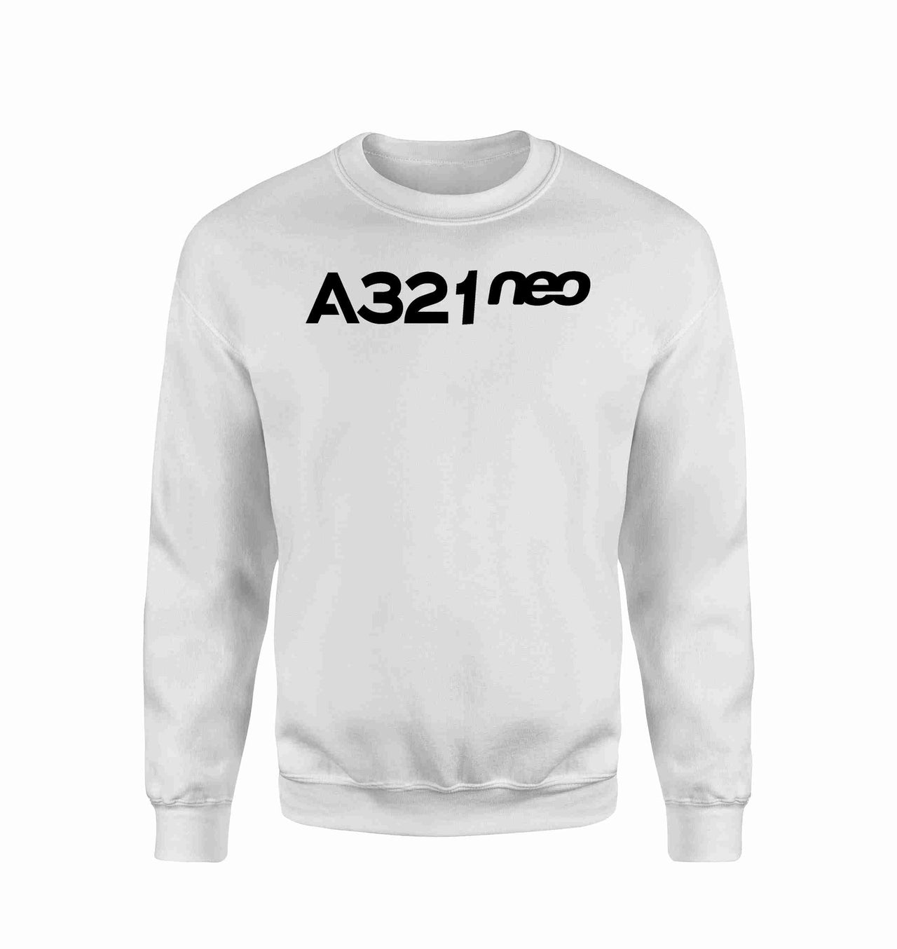 A321neo & Text Designed Sweatshirts