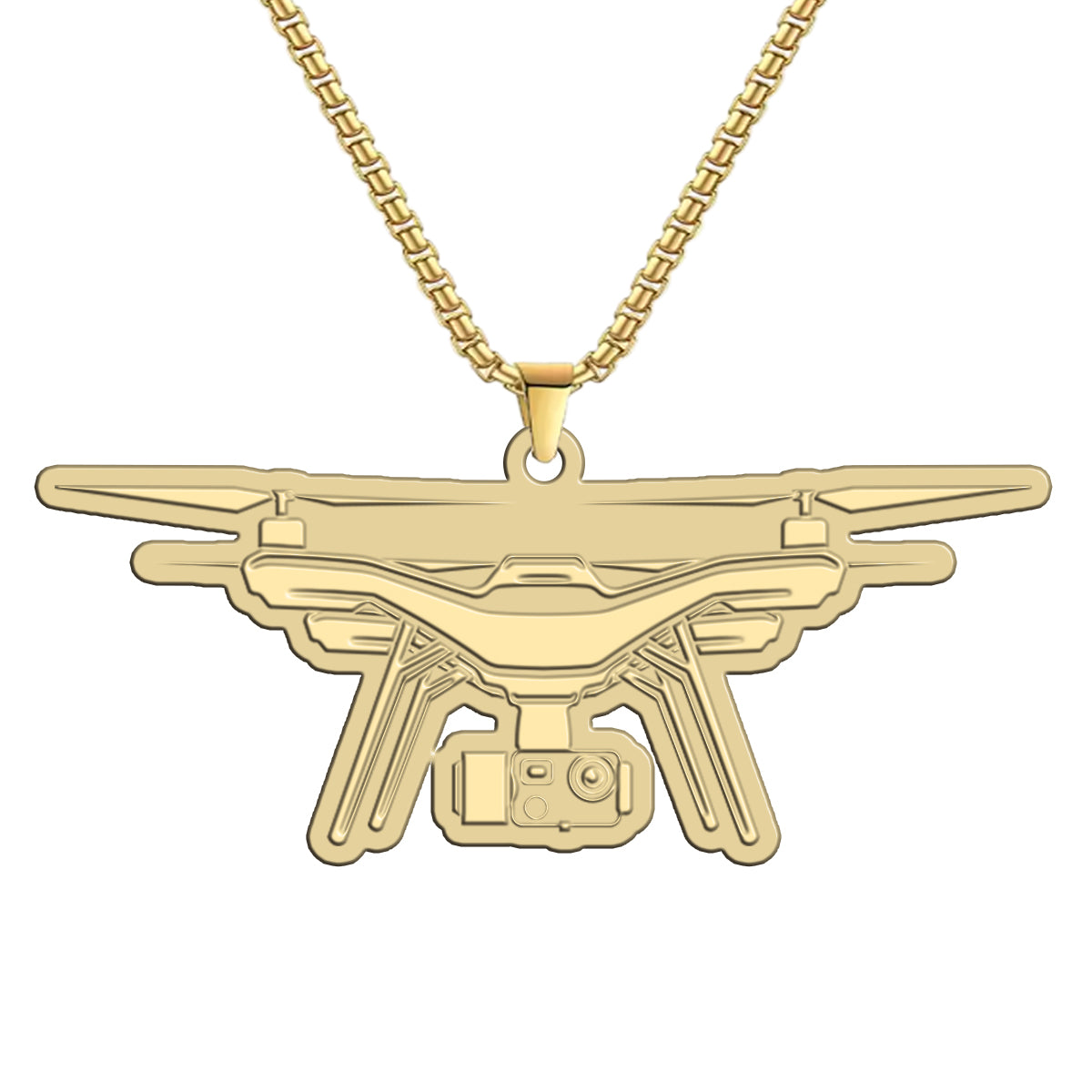 Drone Pilot Designed Hollow Necklace