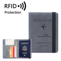 Thumbnail for Air Mauritius Airlines Designed Passport Cover Travel Wallet Passport Holder