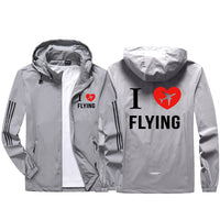 Thumbnail for I Love Flying Sport & Running Jackets
