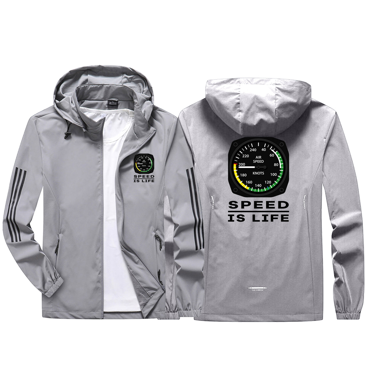 Speed Is Life Sport & Running Jackets