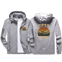 Thumbnail for Retro Piper PA-28 Design Sport & Running Jackets
