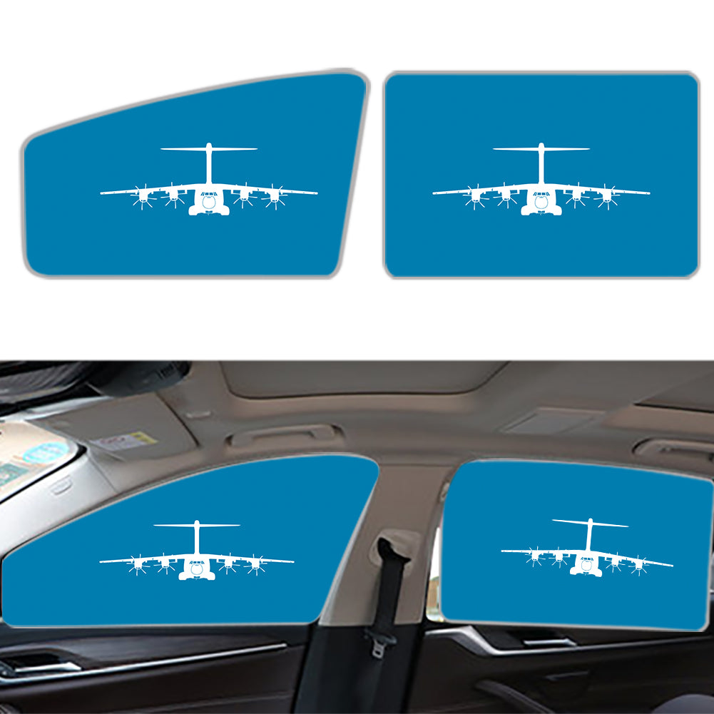 Airbus A400M Silhouette Designed Car Sun Shade (Side window)