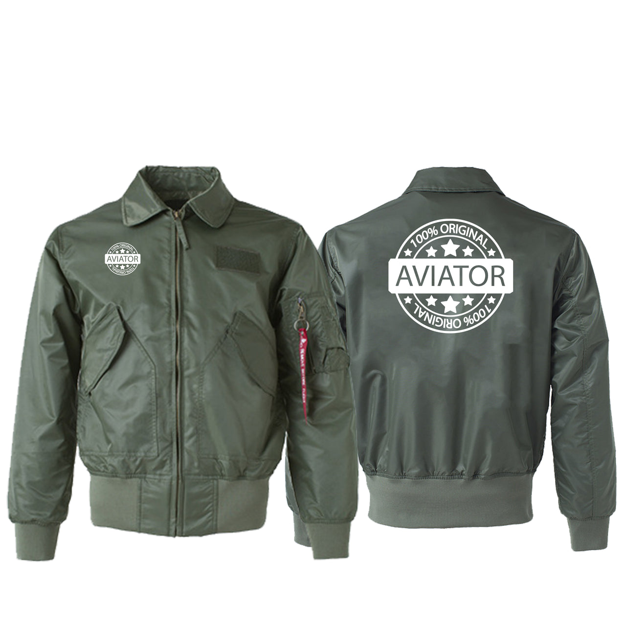%100 Original Aviator Designed Embroidered Patch Attachable Jackets
