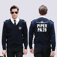 Thumbnail for Piper PA28 & Plane Designed Wool Pilot Sweaters