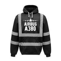 Thumbnail for Airbus A380 & Plane Designed Reflective Hoodies