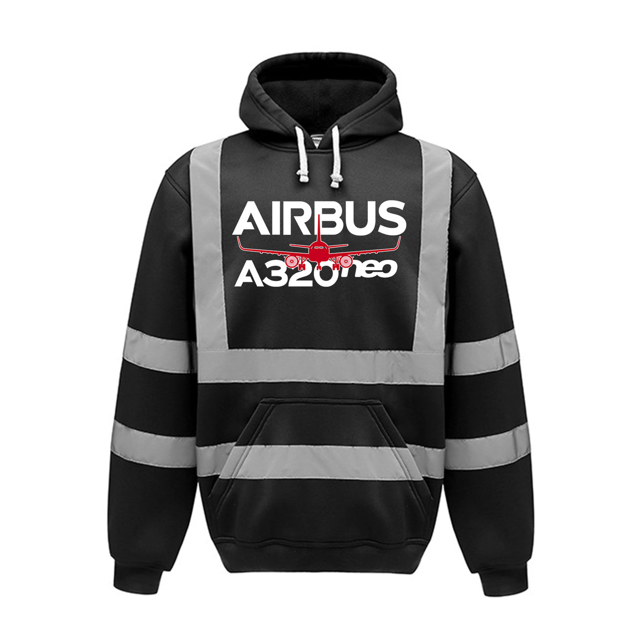 Amazing Airbus A320neo Designed Reflective Hoodies