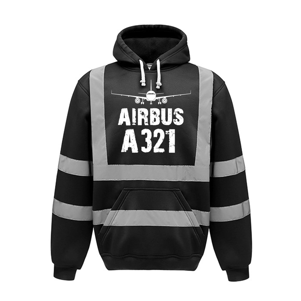 Airbus A321 & Plane Designed Reflective Hoodies
