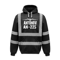 Thumbnail for Antonov AN-225 & Plane Designed Reflective Hoodies