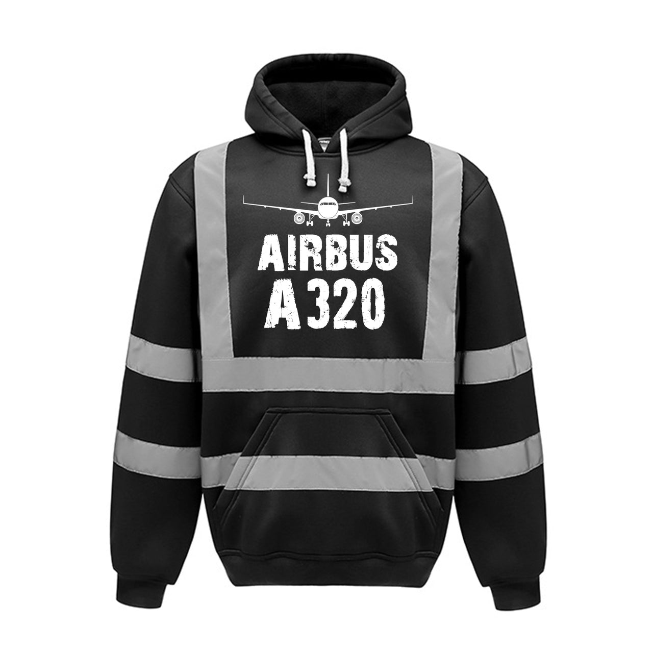 Airbus A320 & Plane Designed Reflective Hoodies