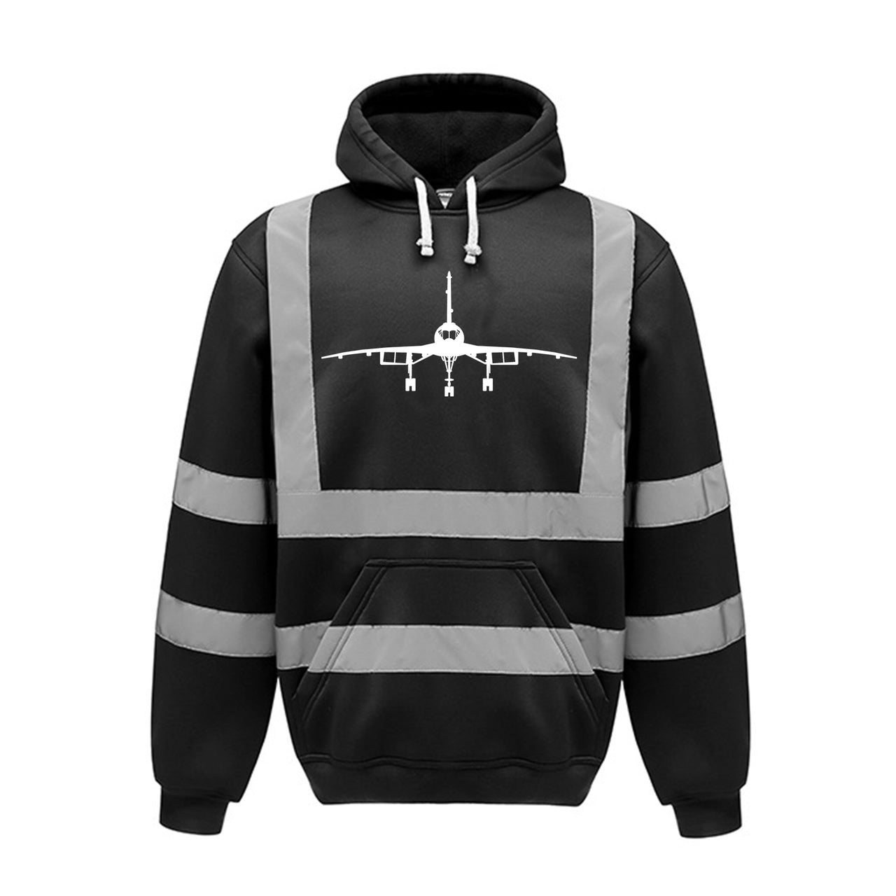 Concorde Silhouette Designed Reflective Hoodies