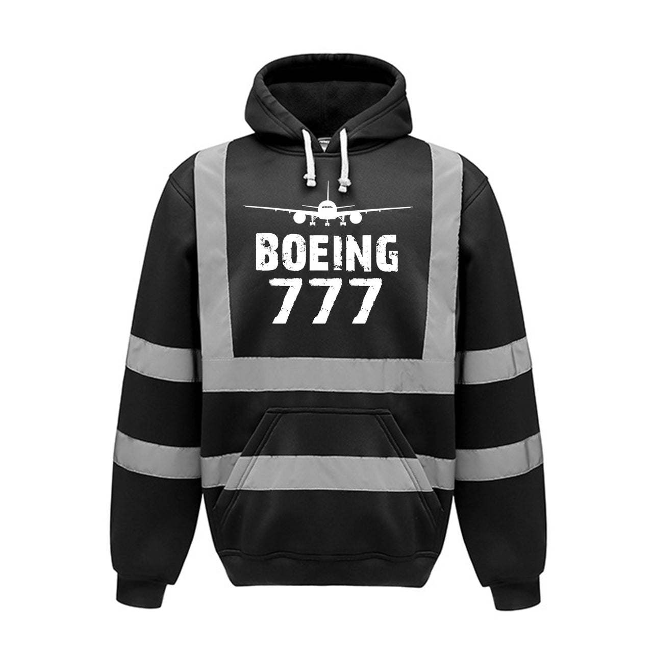 Boeing 777 & Plane Designed Reflective Hoodies