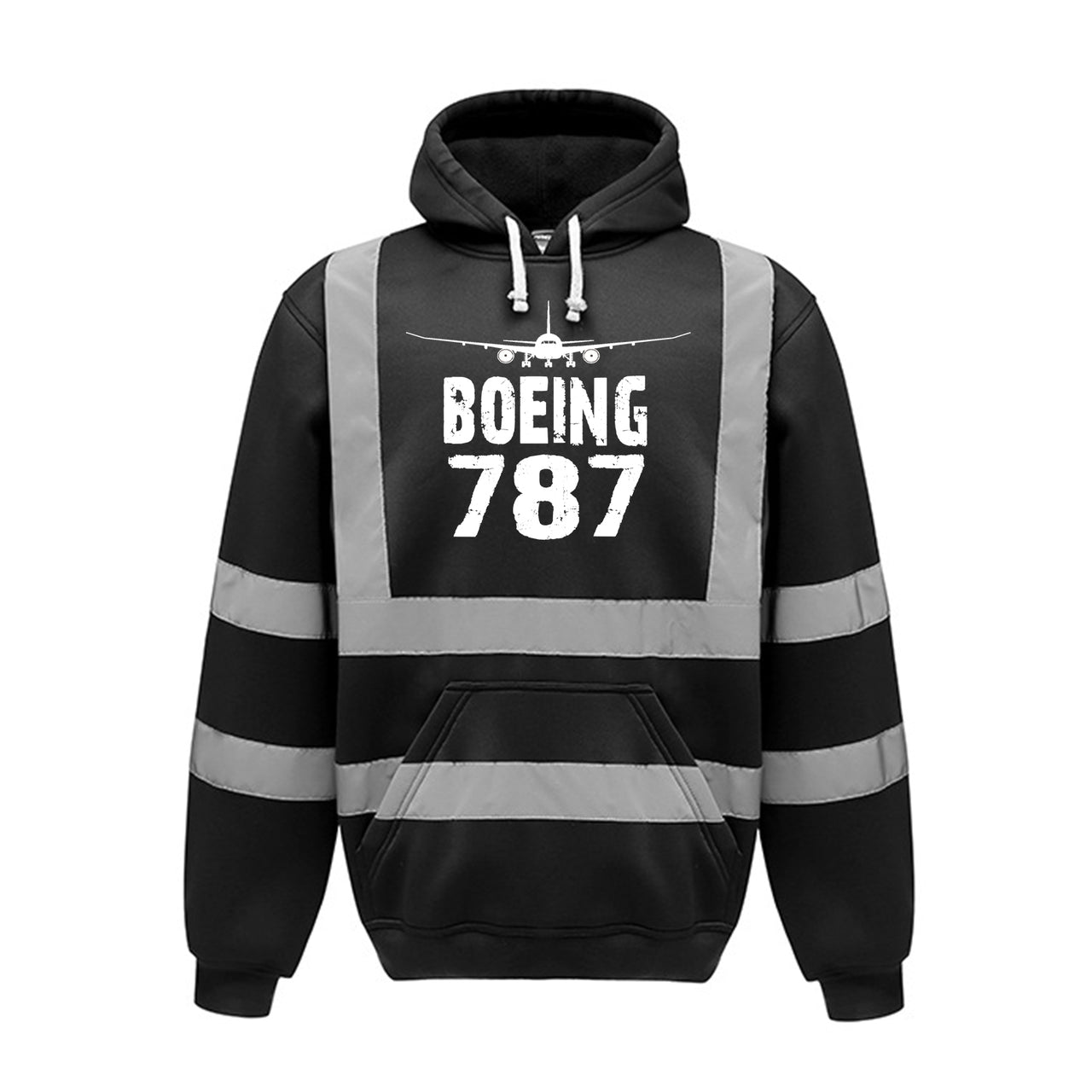 Boeing 787 & Plane Designed Reflective Hoodies