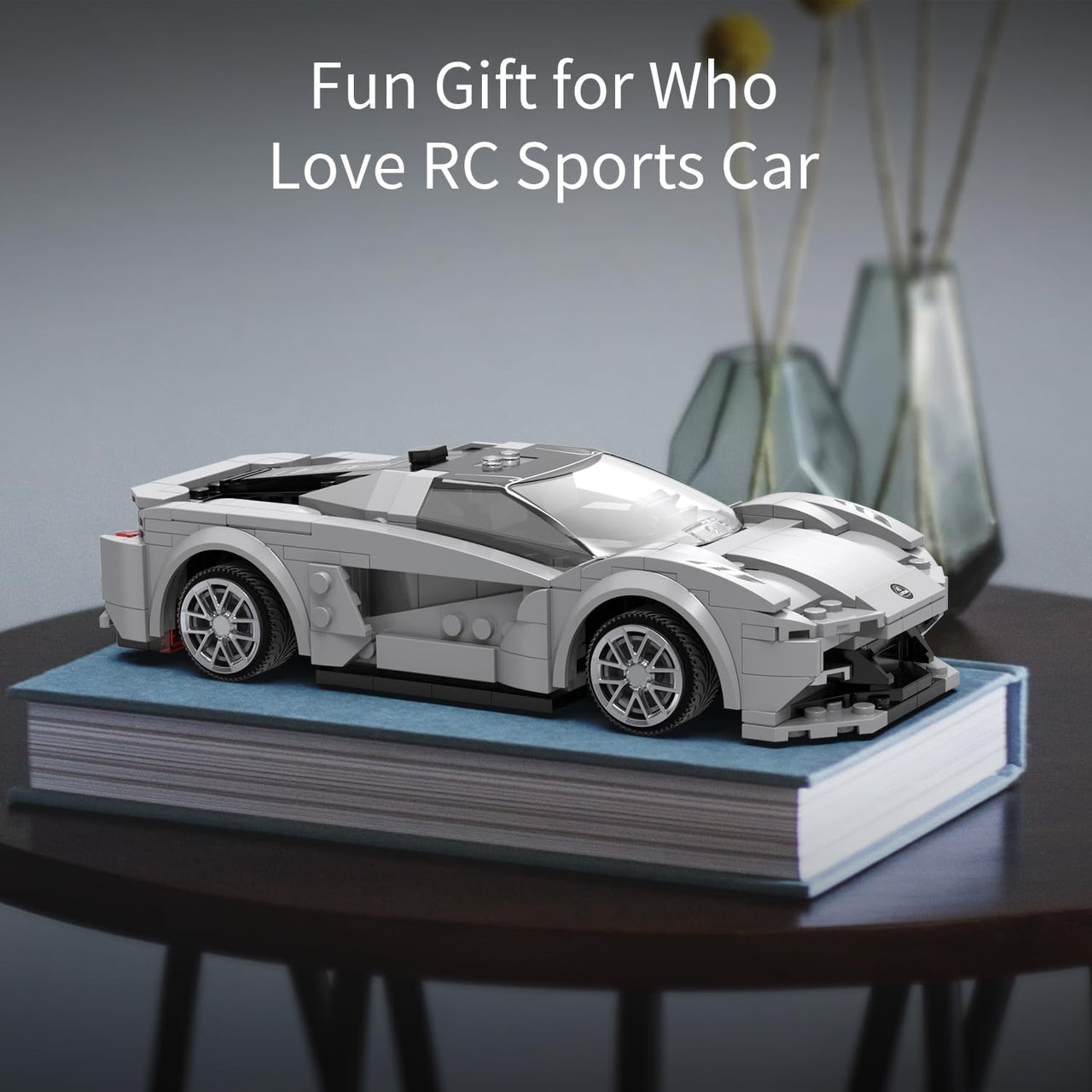 308Pcs Remote Control Car Lotus For RC Building Blocks Car Model