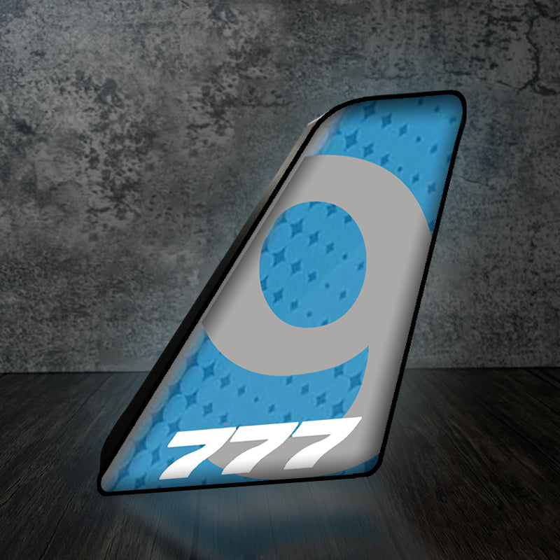 777-9 Designed Led Aircraft Tail & 3D Lamp