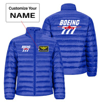 Thumbnail for Amazing Boeing 777 Designed Padded Jackets